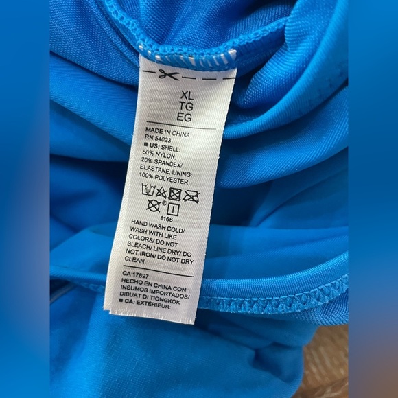 Old Navy Aloha Blue One-Piece Swimsuit - Picture 6 of 6